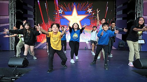 Ruth Bonneville / Free Press

Ent - MA-BUHAY Rainbow Stage 

Photos on stage during rehearsal Wednesday. 

Story: The upcoming musical Ma buhay is a family affair. There's three Malolos (Nathan, Johan and Annika) kids in the cast, two Bulaongs (Justin and Jerilyn) in the dance corps, Sevillos (creator Joseph and his nephew actor Jordan), co-choreographer Sharlyne Chua and her brother Shauldon Santos. 

Where: Rainbow Stage 

Ben Waldman 

June 19th, 2024