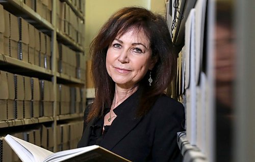 RUTH BONNEVILLE / WINNIPEG FREE PRESS

FAITH - Belle Jarniewski

Portrait of FAITH - Belle Jarniewski, Executive Director, Jewish Heritage Centre of Western Canada, taken in their archives vault.  

&#x201c;Manitoba is blessed with a varied and diverse community of faith-based organizations. Thanks to this project, the Jewish Heritage Centre has been able to reach a larger and more diverse audience with our programming.&quot; 

 
Feb 24th, 2022