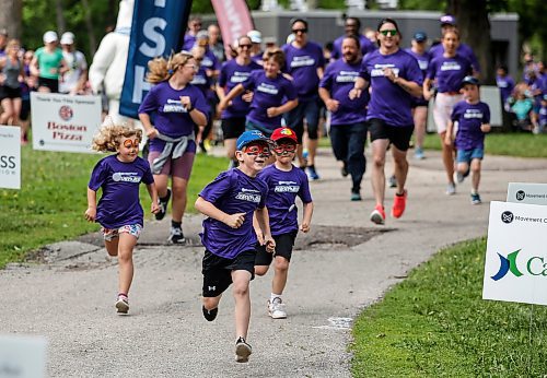 JOHN WOODS / FREE PRESS
People start out in the The Movement Centre of Manitoba Perogy Run at Kildonan Park  Sunday, June 23, 2024. 

Reporter: ?