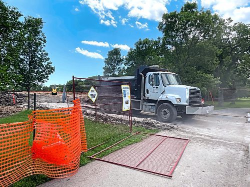 Ruth Bonneville / Free Press

Sports  - Cricket Field 

Photo of the cricket field at Assiniboine Park  that is completely torn up with a construction crew.

CRICKET: The cricket fields at Assiniboine Park are receiving some upgrades and will be closed for a little while. 

See story by Josh

June 24tth, 2024