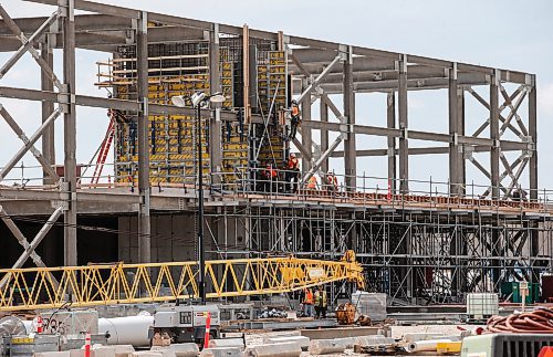 JOHN WOODS / FREE PRESS
Construction of the new North End Sewage Treatment facility continues in Winnipeg Monday, June 24, 2024. 

Reporter: joyanne