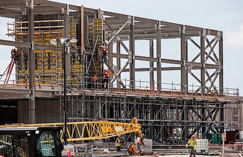 JOHN WOODS / FREE PRESS
Construction of the new North End Sewage Treatment facility continues in Winnipeg Monday, June 24, 2024. 

Reporter: joyanne