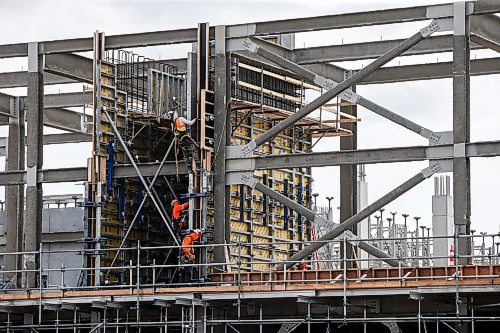 JOHN WOODS / FREE PRESS
Construction of the new North End Sewage Treatment facility continues in Winnipeg Monday, June 24, 2024. 

Reporter: joyanne