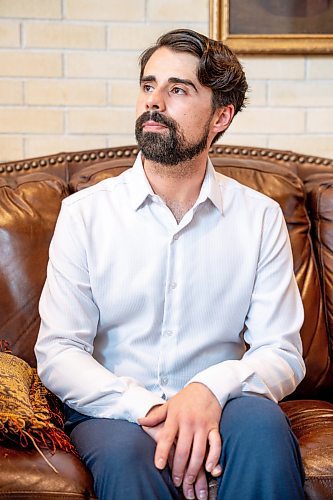 NIC ADAM / FREE PRESS
Graduate of the Winnipeg Regional Health Authority&#x2019;s uncertified health care aide, or UHCA, program Matthew Jacobi, 33, at a UHCA ceremony held at the Masonic Memorial Centre on Monday afternoon. 
240624 - Monday, June 24, 2024.

Reporter: Tyler Searle