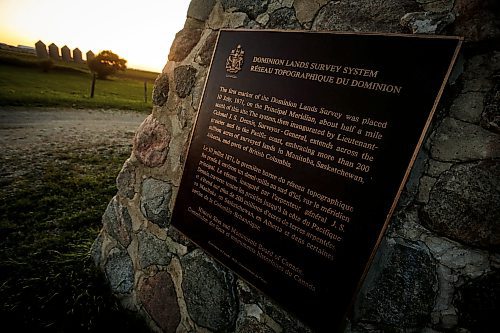 JOHN WOODS / FREE PRESS
The Principle Meridian Cairn on the TransCanada just west of Headingley photographed Monday, June 24, 2024. 

Reporter: paul