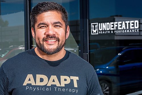 NIC ADAM / FREE PRESS
Futurpreneur&#x2019;s Indigenous Entrepreneur Startup Program began in 2019. Dustin Murdock, 33, who is a client of that program, has a year-old physiotherapy clinic, Adapt Physical Therapy, located in the Undefeated CrossFit gym.
240625 - Tuesday, June 25, 2024.

Reporter: Martin Cash