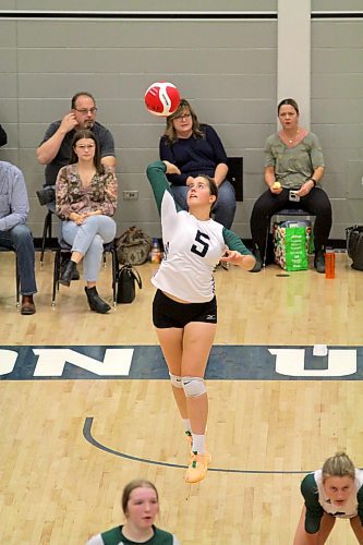 Danika Nell was named to the all-Manitoba team after her senior volleyball season at Vincent Massey Collegiate. (Thomas Friesen/The Brandon Sun)