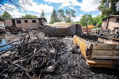 MIKAELA MACKENZIE / FREE PRESS

The site of a house explosion on Camrose Bay in Transcona on Wednesday, June 26, 2024.

For Malak story.

