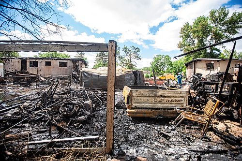 MIKAELA MACKENZIE / FREE PRESS

The site of a house explosion on Camrose Bay in Transcona on Wednesday, June 26, 2024.

For Malak story.

