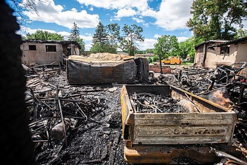 MIKAELA MACKENZIE / FREE PRESS

The site of a house explosion on Camrose Bay in Transcona on Wednesday, June 26, 2024.

For Malak story.

