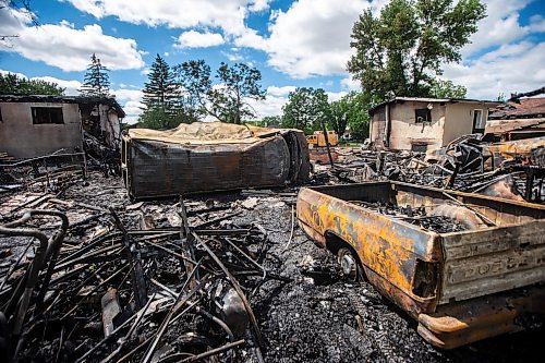 MIKAELA MACKENZIE / FREE PRESS

The site of a house explosion on Camrose Bay in Transcona on Wednesday, June 26, 2024.

For Malak story.

