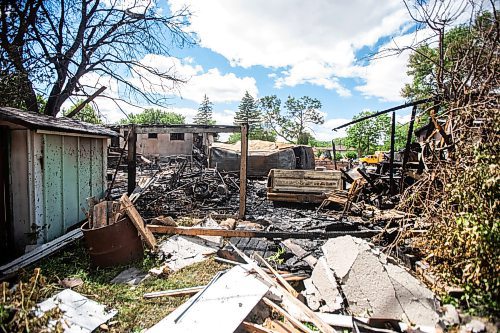 MIKAELA MACKENZIE / FREE PRESS

The site of a house explosion on Camrose Bay in Transcona on Wednesday, June 26, 2024.

For Malak story.

