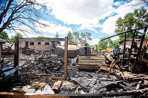 MIKAELA MACKENZIE / FREE PRESS

The site of a house explosion on Camrose Bay in Transcona on Wednesday, June 26, 2024.

For Malak story.

