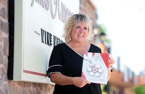 Ruth Bonneville / Free Press

LOCAL - Tina Jones

Portrait of Tina Jones, outside her store for her  philanthropic work with the Health Sciences Centre Foundation.  

(Embargoed: Tina Jones is receiving the Order of Canada next week. 
She has been very philanthropic and has been chair of the Health Sciences Centre Foundation for a decade and has been instrumental in raising more than $168 million during that time to buy new equipment and creat programs

June 20th, 2024