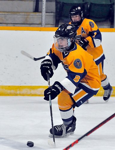 Yellowhead Chiefs forward Kirby Gray was fourth in team scoring with 14 goals and 19 points in 28 games. She is one of three Chiefs teammates selected for the Top-40 Hockey Manitoba's U18 POE camp starting on July 4 in Winnipeg. (Jules Xavier/The Brandon Sun)