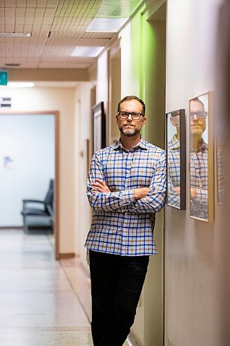 MIKAELA MACKENZIE / FREE PRESS

Spiritual care provider Justin Neufeld at St. Boniface Hospital on Friday, June 28, 2024.

For John Longhurst story.

