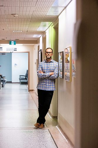 MIKAELA MACKENZIE / FREE PRESS

Spiritual care provider Justin Neufeld at St. Boniface Hospital on Friday, June 28, 2024.

For John Longhurst story.

