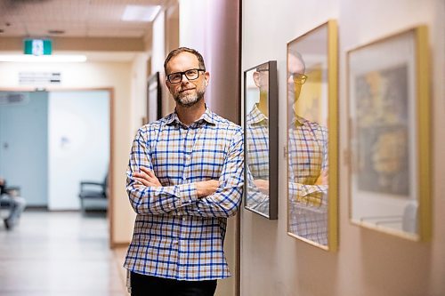 MIKAELA MACKENZIE / FREE PRESS

Spiritual care provider Justin Neufeld at St. Boniface Hospital on Friday, June 28, 2024.

For John Longhurst story.

