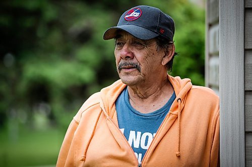 JOHN WOODS / FREE PRESS
Clarence Woodhouse is photographed outside his son&#x2019;s house Tuesday, July 2, 2024. 

Reporter: ?