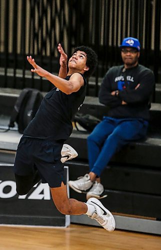 JOHN WOODS / FREE PRESS
Provincial U17 volleyball player Kai Toney is photographed during practice at Dakota Fieldhouse Tuesday, July 2, 2024. 

Reporter: mike