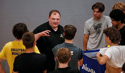 JOHN WOODS / FREE PRESS
Provincial U17 volleyball coach Lindsey Habib is photographed during practice at Dakota Fieldhouse Tuesday, July 2, 2024. 

Reporter: mike