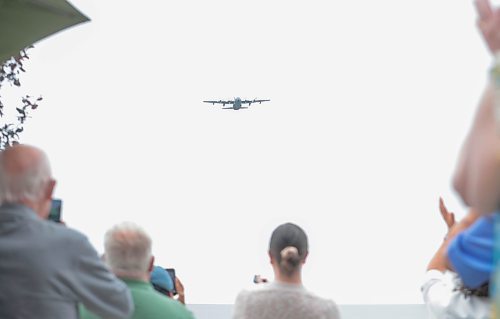 Ruth Bonneville / Free Press

LOCAL STDUP - 100-yr-old

Photo of Hercules fly-by for 100th Earl's 100th birthday Tuesday. 

Mr. Richard Earl who  joined the Royal Canadian Air Force at age 18 and served in the 2nd World War,  celebrates his 100th Birthday with a grand party at The Courtyards at Linden Pointe Tuesday.

His party included close family and friends along with MLA  Obby Khan and Premier Wab Kinew!  Also members of  RCAF,, 435 SQN, which Earl was an original member of during the war, presented him with a photo of him in the CC-130 Hercules when he visited their hanger earlier this year. To top it all off the RCAF did a fly-by with the CC-130 Hercules 2 times once for his birthday and also for the RCAF which is also turning 100 this year. 

See story 

July 3rd,  2024

