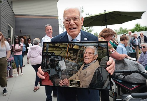 Ruth Bonneville / Free Press

LOCAL STDUP - 100-yr-old

Photo of Mr. Richard Earl with a photo of him in the CC-130 Hercules when he visited the RCAF hanger earlier this year. 

Mr. Richard Earl who  joined the Royal Canadian Air Force at age 18 and served in the 2nd World War,  celebrates his 100th Birthday with a grand party at The Courtyards at Linden Pointe Tuesday.

His party included close family and friends along with MLA  Obby Khan and Premier Wab Kinew!  Also members of  RCAF,, 435 SQN, which Earl was an original member of during the war, presented him with a photo of him in the CC-130 Hercules when he visited their hanger earlier this year. To top it all off the RCAF did a fly-by with the CC-130 Hercules 2 times once for his birthday and also for the RCAF which is also turning 100 this year. 

See story 

July 3rd,  2024

