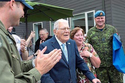 Ruth Bonneville / Free Press

LOCAL STDUP - 100-yr-old

Photo of Mr. Richard Earl with one of his  2 daughters, Delanie Rhymer and members of the RCAF SQN. 

Mr. Richard Earl who  joined the Royal Canadian Air Force at age 18 and served in the 2nd World War,  celebrates his 100th Birthday with a grand party at The Courtyards at Linden Pointe Tuesday.

His party included close family and friends along with MLA  Obby Khan and Premier Wab Kinew!  Also members of  RCAF,, 435 SQN, which Earl was an original member of during the war, presented him with a photo of him in the CC-130 Hercules when he visited their hanger earlier this year. To top it all off the RCAF did a fly-by with the CC-130 Hercules 2 times once for his birthday and also for the RCAF which is also turning 100 this year. 

See story 

July 3rd,  2024

