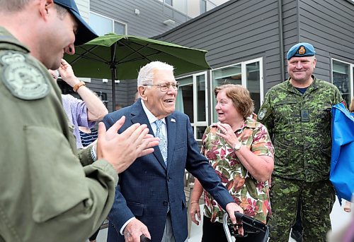 Ruth Bonneville / Free Press

LOCAL STDUP - 100-yr-old

Photo of Mr. Richard Earl with one of his  2 daughters, Delanie Rhymer and members of the RCAF SQN. 

Mr. Richard Earl who  joined the Royal Canadian Air Force at age 18 and served in the 2nd World War,  celebrates his 100th Birthday with a grand party at The Courtyards at Linden Pointe Tuesday.

His party included close family and friends along with MLA  Obby Khan and Premier Wab Kinew!  Also members of  RCAF,, 435 SQN, which Earl was an original member of during the war, presented him with a photo of him in the CC-130 Hercules when he visited their hanger earlier this year. To top it all off the RCAF did a fly-by with the CC-130 Hercules 2 times once for his birthday and also for the RCAF which is also turning 100 this year. 

See story 

July 3rd,  2024

