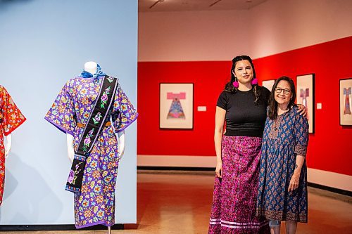 MIKAELA MACKENZIE / FREE PRESS

Curator Marie-Anne Redhead (left) and artist Lita Fontaine at the new exhibition, Lita Fontaine: Winyan, at WAG-Qaumajuq on Thursday, July 4, 2024. 

For Jen story.

