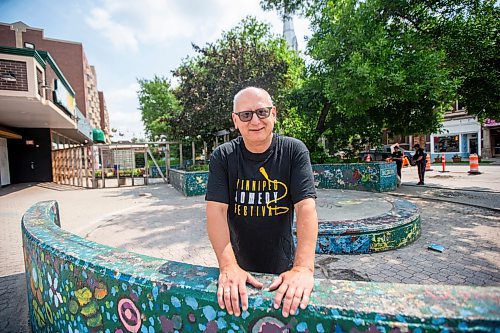 MIKAELA MACKENZIE / FREE PRESS

Gas Station Arts Centre executive director Nick Kowalchuk shows the area they will be expanding their patio into at the Osborne theatre on Thursday, July 4, 2024. 

For Nicole story.

