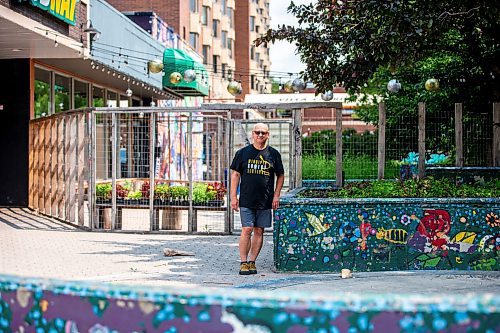 MIKAELA MACKENZIE / FREE PRESS

Gas Station Arts Centre executive director Nick Kowalchuk shows the area they will be expanding their patio into at the Osborne theatre on Thursday, July 4, 2024. 

For Nicole story.

