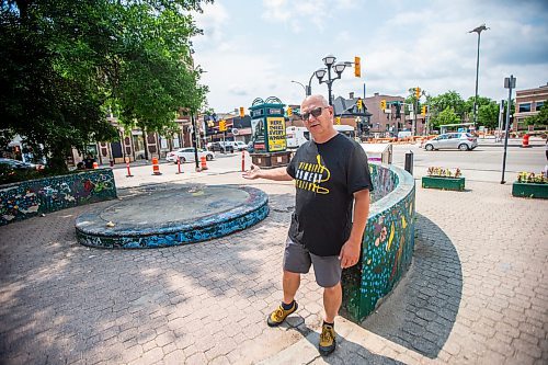 MIKAELA MACKENZIE / FREE PRESS

Gas Station Arts Centre executive director Nick Kowalchuk shows the area they will be expanding their patio into at the Osborne theatre on Thursday, July 4, 2024. 

For Nicole story.

