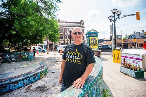 MIKAELA MACKENZIE / FREE PRESS

Gas Station Arts Centre executive director Nick Kowalchuk shows the area they will be expanding their patio into at the Osborne theatre on Thursday, July 4, 2024. 

For Nicole story.

