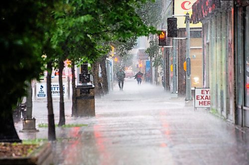 MIKAELA MACKENZIE / FREE PRESS

Thunderstorms drench pedestrians in downtown Winnipeg on Thursday, July 4, 2024. 

Standup.

