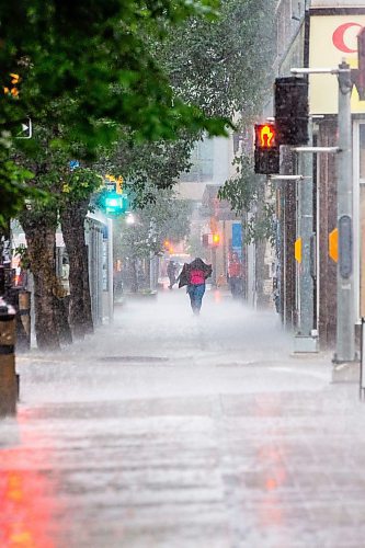 MIKAELA MACKENZIE / FREE PRESS

Thunderstorms drench pedestrians in downtown Winnipeg on Thursday, July 4, 2024. 

Standup.

