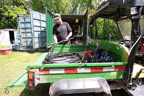 Ruth Bonneville / Free Press

ENT - Folk Fest setting up 

Photo of the site electrician, Pat McGarry, working on site in preparation for this years Folk Festival.  

Subject: Winnipeg Folk Festival site checking out the work that goes on to prepare the grounds for the festival. This is going to run as an event preview and the kick-off to a new series called Behind the Scenes, which looks at the important but often invisible work that happens off stage or out of public view.


Eva Wasney

June 10th, 2024