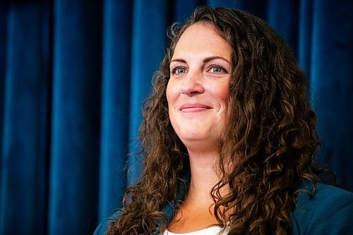 MIKAELA MACKENZIE / FREE PRESS

Carla Compton is sworn in as the new NDP MLA for Tuxedo at the Manitoba Legislative Building on Monday, July 8, 2024. 

For Carol story.

