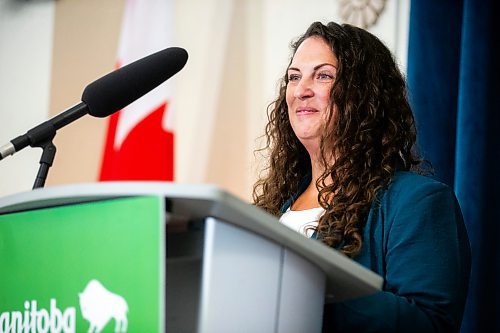 MIKAELA MACKENZIE / FREE PRESS

Carla Compton is sworn in as the new NDP MLA for Tuxedo at the Manitoba Legislative Building on Monday, July 8, 2024. 

For Carol story.

