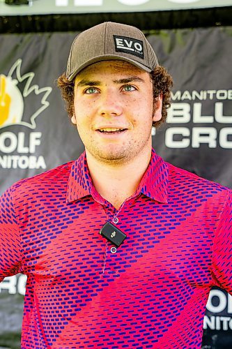 NIC ADAM / FREE PRESS
Zostrianos Gross, from Shilo Country Club, speaks to press after playing in The Manitoba Golf Junior Boys championship at Niakawa country club Wednesday afternoon.
240710 - Wednesday, July 10, 2024.

Reporter: Zoe Pierce