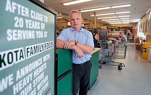 Ruth Bonneville / Free Press

BIZ - Dakota Foods closing

Photo of Scott Clement, owner of Dakota Family Foods at 099 St Mary's Rd, us sad ti announce to staff and customers that they will be closing in the fall.  

What: Dakota Family Foods is closing by the end of November. Scott didn't renew the lease after years of increased labour and operating costs, theft and construction hampering business.

Gabby Piche story

July 10th,  2024

