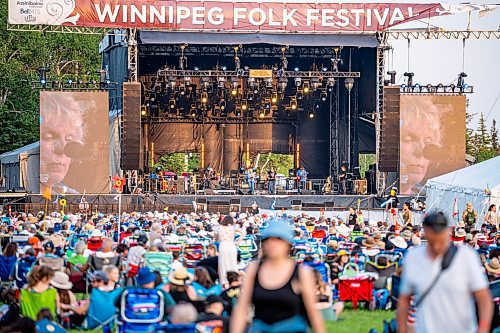 NIC ADAM / FREE PRESS
Lucinda Williams performs at the 49th edition of the Winnipeg Folk Festival Thursday night.
240711 - Thursday, July 11, 2024.

Reporter: Eva Wasney