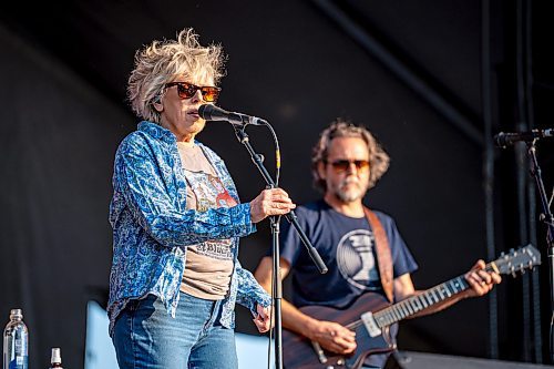 NIC ADAM / FREE PRESS
Lucinda Williams performs at the 49th edition of the Winnipeg Folk Festival Thursday night.
240711 - Thursday, July 11, 2024.

Reporter: Eva Wasney