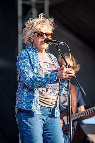 NIC ADAM / FREE PRESS
Lucinda Williams performs at the 49th edition of the Winnipeg Folk Festival Thursday night.
240711 - Thursday, July 11, 2024.

Reporter: Eva Wasney