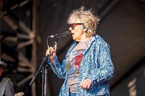 NIC ADAM / FREE PRESS
Lucinda Williams performs at the 49th edition of the Winnipeg Folk Festival Thursday night.
240711 - Thursday, July 11, 2024.

Reporter: Eva Wasney