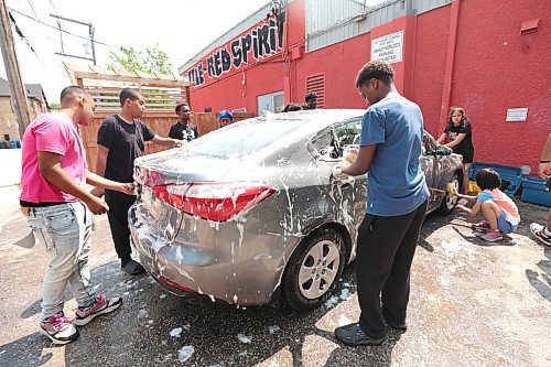 Ruth Bonneville / Free Press

Standup - Carwash Fundraiser

Kids from Broadway Neighbourhood Centre wash cars to raise funds for their summer camp field trip programs Friday. The director says they receive donations from $5 - $100 which helps fund their Sumer camp field trip program. 

They also sell cotton candy, hotdogs and snacks  at a table set up next to the carwash which runs every Friday during the summer.  


July 12th,  2024

