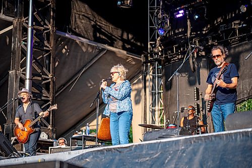 NIC ADAM / FREE PRESS
Lucinda Williams performs at the 49th edition of the Winnipeg Folk Festival Thursday night.
240711 - Thursday, July 11, 2024.

Reporter: Eva Wasney