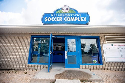 MIKAELA MACKENZIE / FREE PRESS

The Ralph Cantafio Soccer Complex on Monday, July 15, 2024. An athlete was reportedly gunned down outside the south Winnipeg soccer field after a tournament Saturday evening in what event organizers believe was a targeted shooting.

For Erik story.

