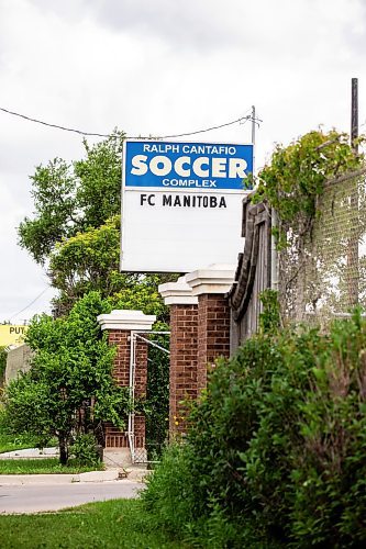 MIKAELA MACKENZIE / FREE PRESS

The Ralph Cantafio Soccer Complex on Monday, July 15, 2024. An athlete was reportedly gunned down outside the south Winnipeg soccer field after a tournament Saturday evening in what event organizers believe was a targeted shooting.

For Erik story.

