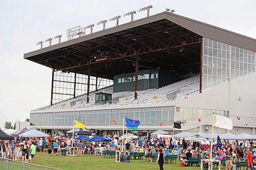 TREVOR HAGAN / WINNIPEG FREE PRESS 

The first Manitoba Night Market at the Assiniboia Downs, Sunday, July 16, 2017.